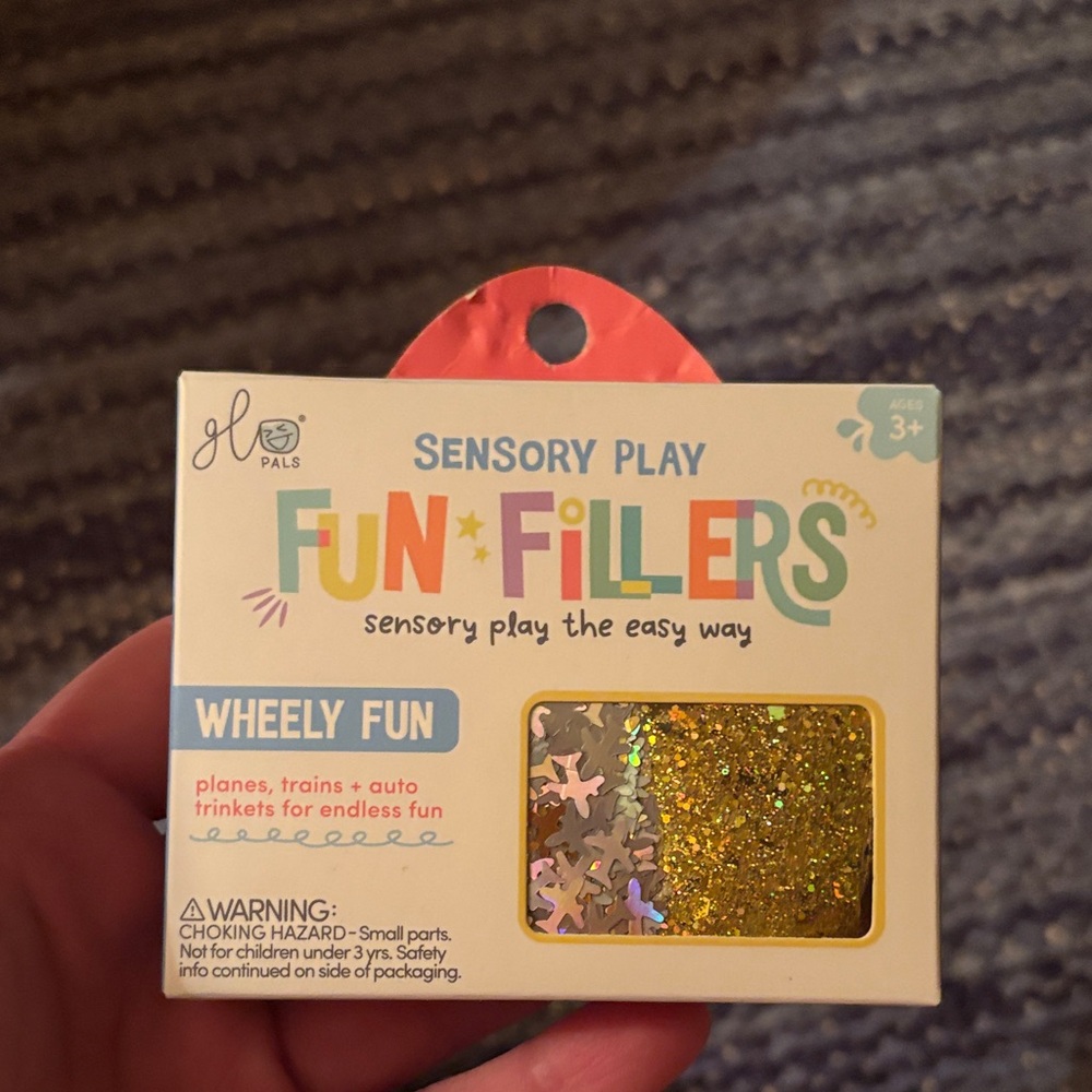 Wheely Fun Sensory Play Set - Gold and Silver